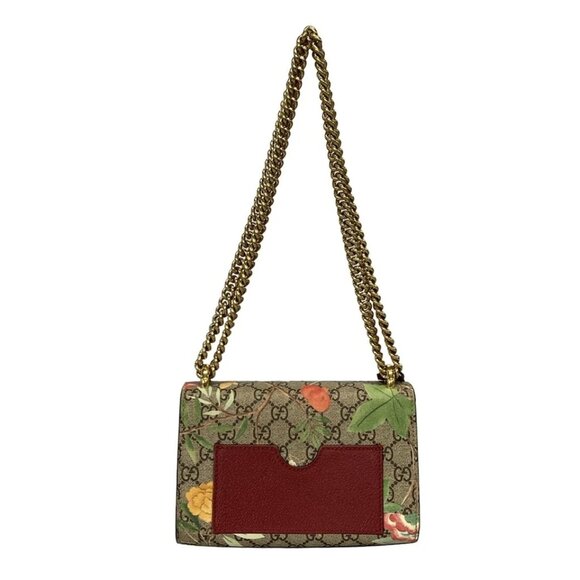 GUCCI Padlock Small/Guccitian Beige Ebony Multi PVC Leather 632-080925 - Picture 2 of 14